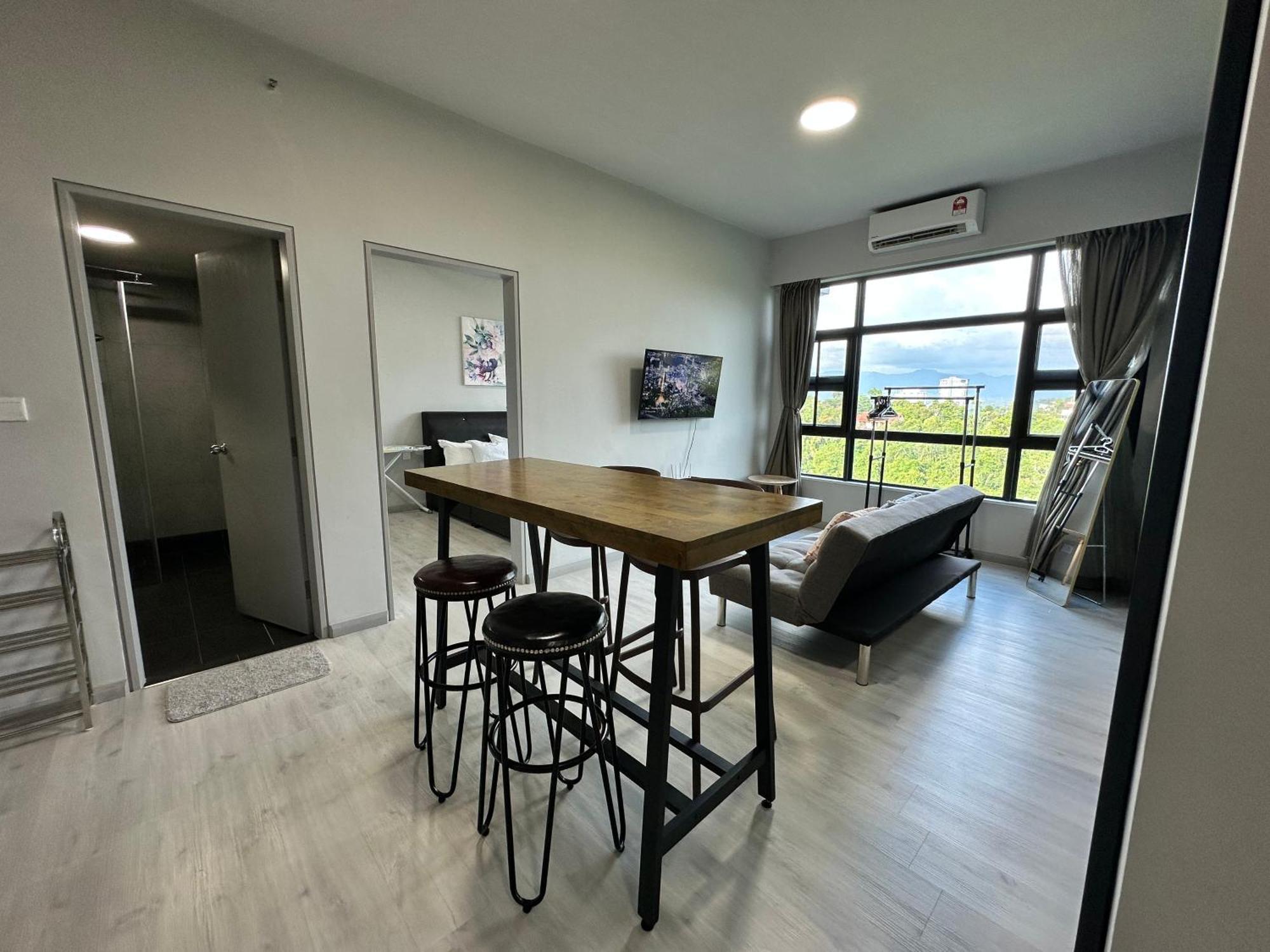 L Homestay Jesseltonquay Jq Kk City亚庇市区中心民宿2房1厕 Кота-Кінабалу Екстер'єр фото