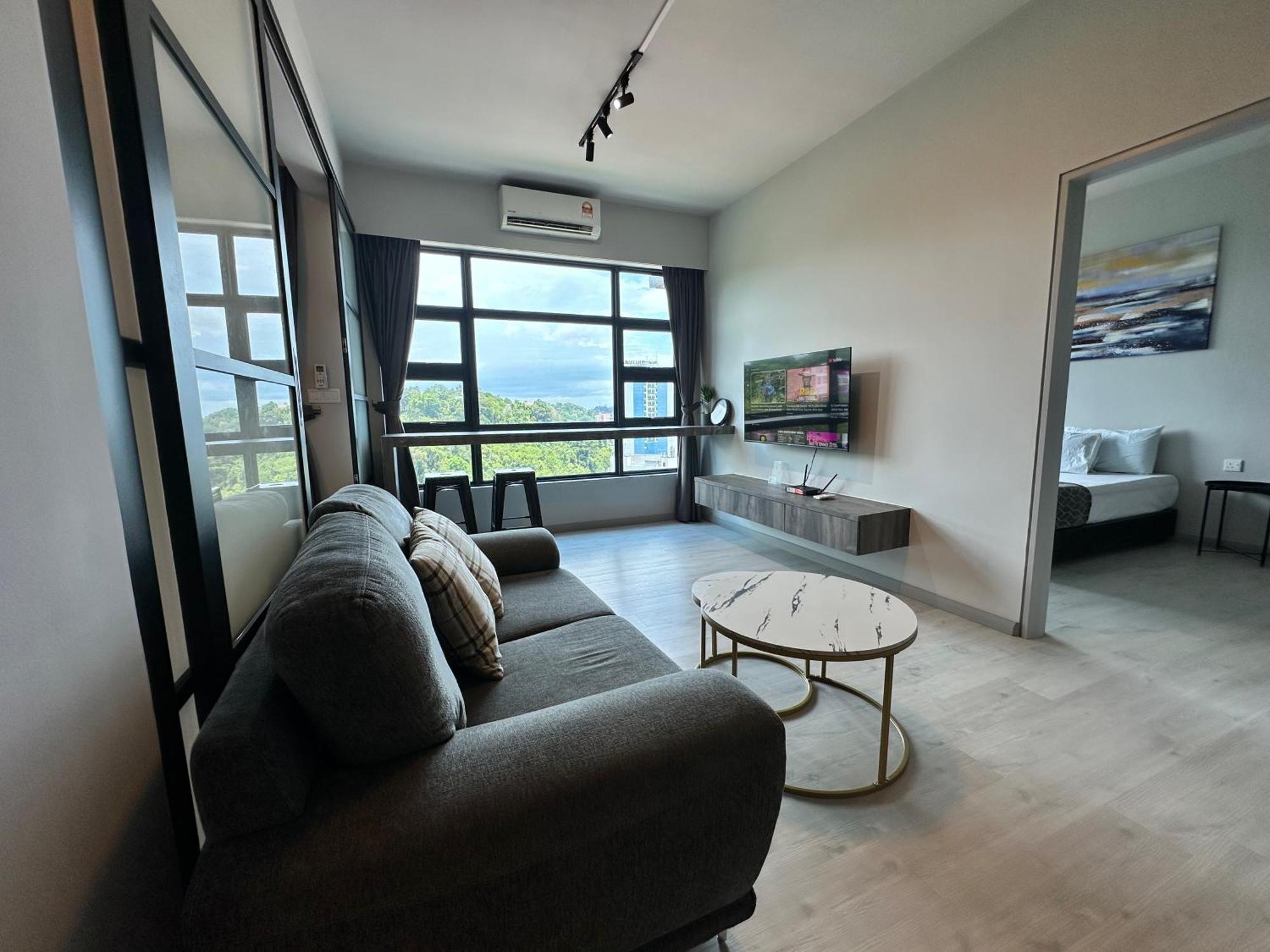 L Homestay Jesseltonquay Jq Kk City亚庇市区中心民宿2房1厕 Кота-Кінабалу Екстер'єр фото