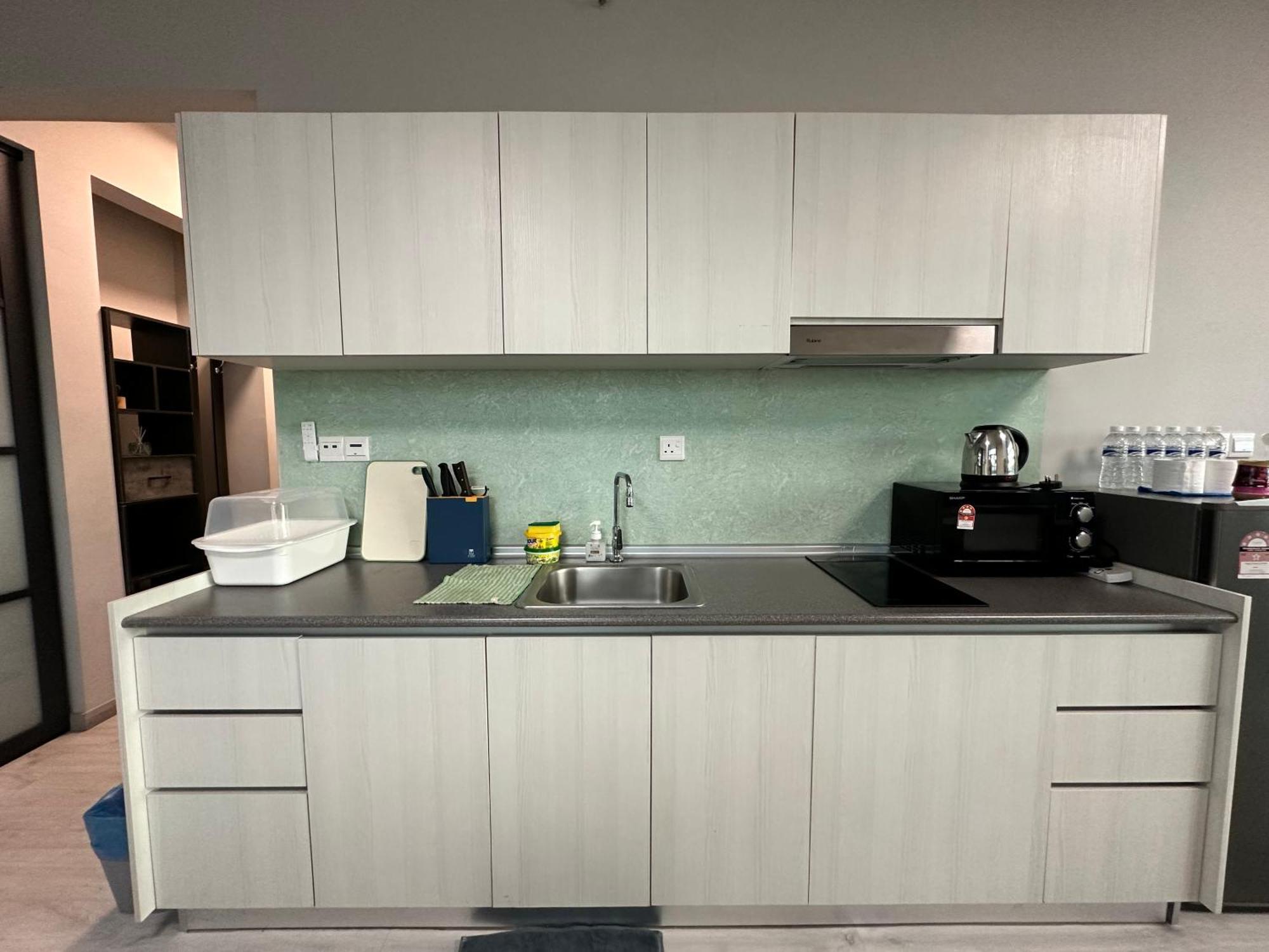 L Homestay Jesseltonquay Jq Kk City亚庇市区中心民宿2房1厕 Кота-Кінабалу Екстер'єр фото